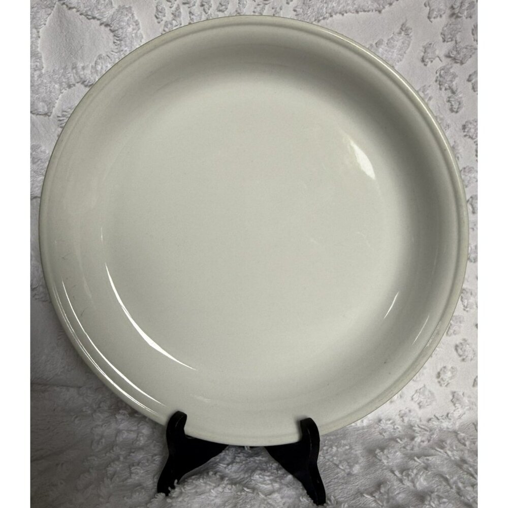 Vintage Arabia Pie Plate Dish Large 11 Inch Wide 1.5 Inch High White Finland
